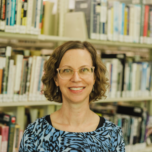 headshot of valerie haggerty shelver supervisor