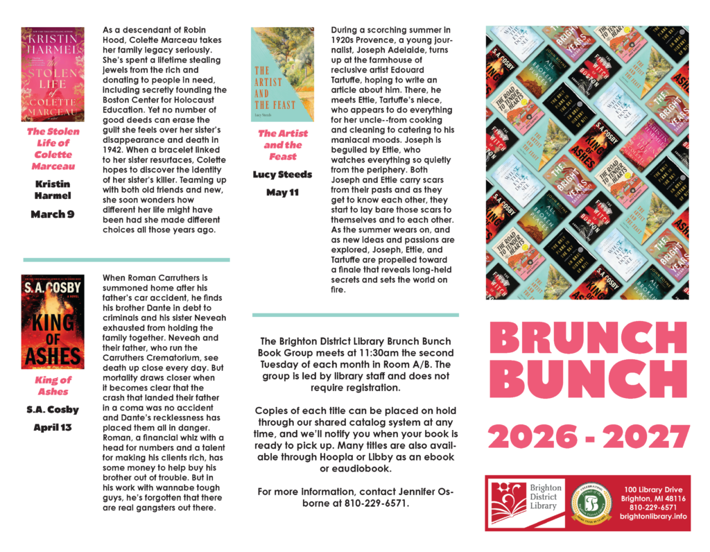description of brunch bunch march through may titles