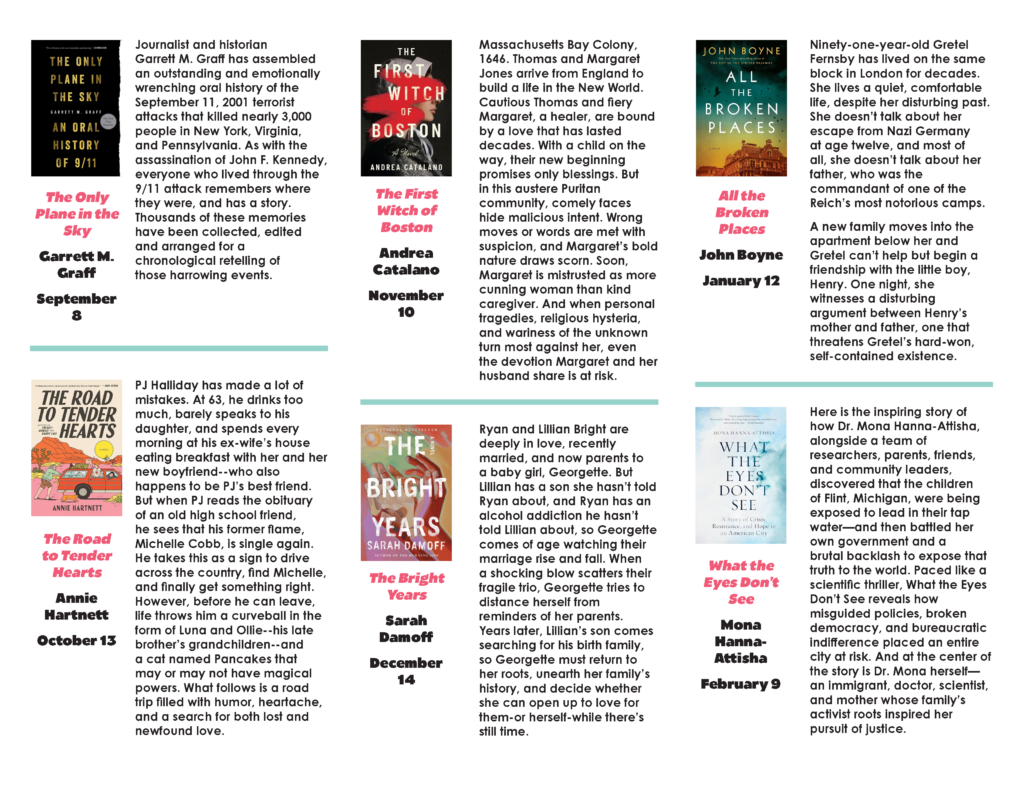 description of brunch bunch september through february titles