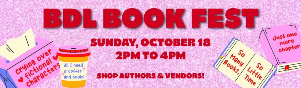 book fest sunday, october 18 from 2-4pm image
